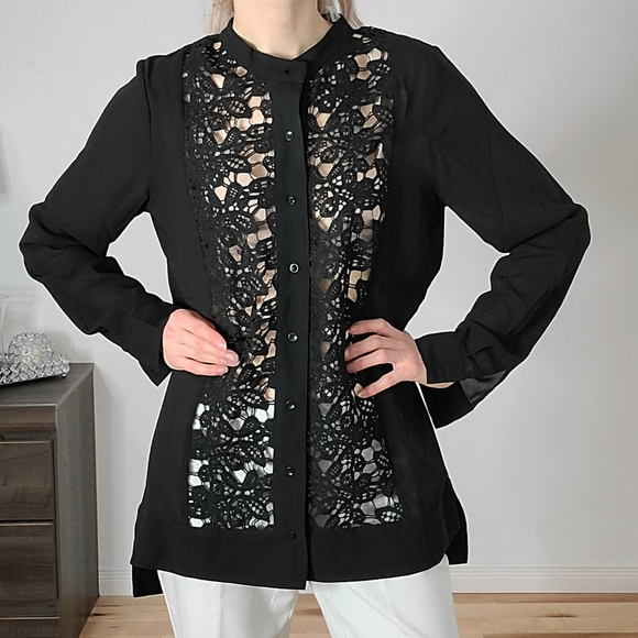 Reitmans long sleeve blouse tunic style - Picture 3 of 17